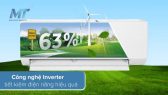 Điều hòa Aqua Inverter 1 HP AQA-RV9QA tình trạng 99%