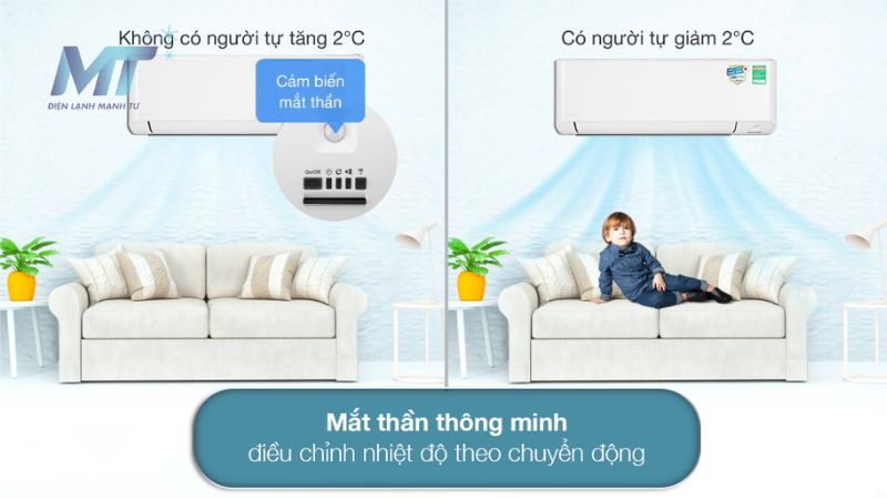 Điều hòa Daikin Inverter 9200 BTU FTKY25WMVMV Mới 99% Điều hòa Daikin Inverter 9200 BTU FTKY25WMVMV Mới 99%