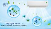 Điều hòa Panasonic 9000Btu 1 chiều Inverter CU/CS-RU9AKH-8 mới 99%