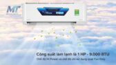 Điều hòa Toshiba 9000Btu 1 chiều Inverter RAS-H10C4KCVG-V mới 99%